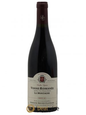 Vosne-Romanée Vieilles Vignes La Montagne Bruno Clavelier  2015 - Lot de 1 Bouteille