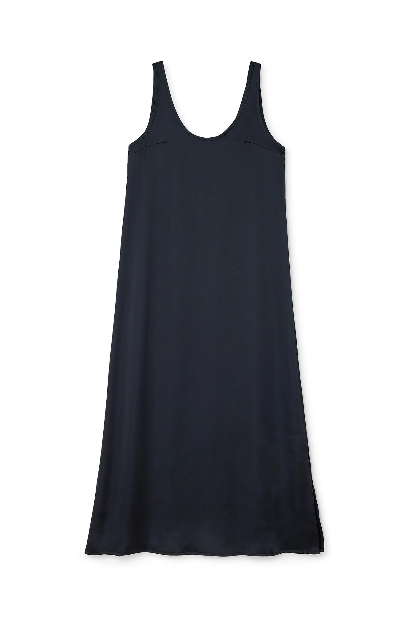Satin Maxikleid