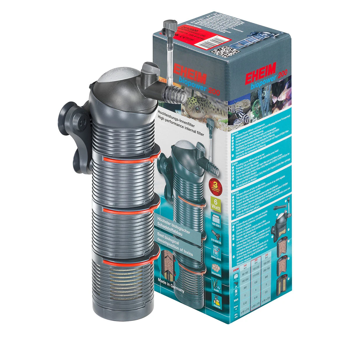 Eheim Innenfilter biopower 200 günstig kaufen