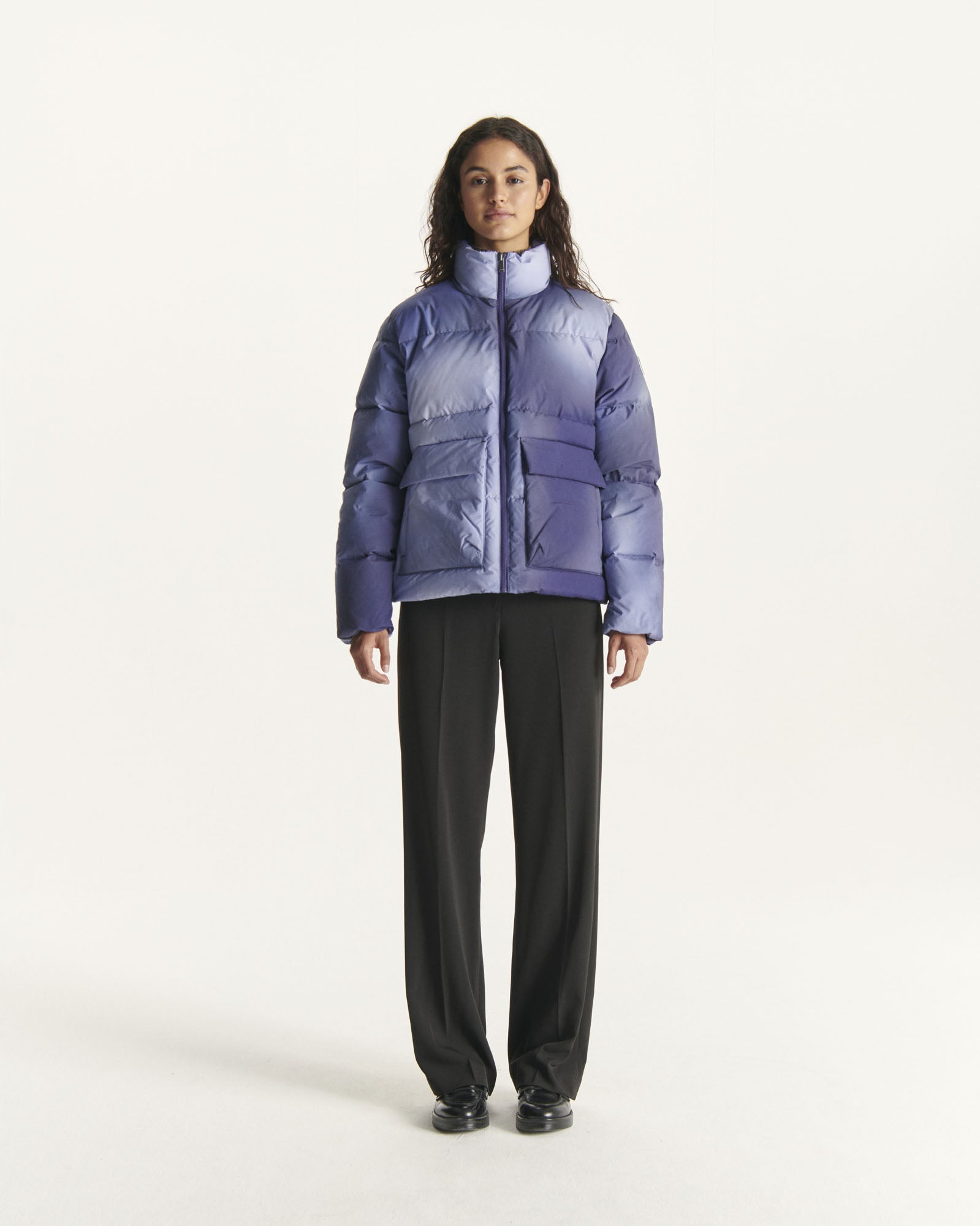Doudoune Grand Froid avec imprimé Shenzen