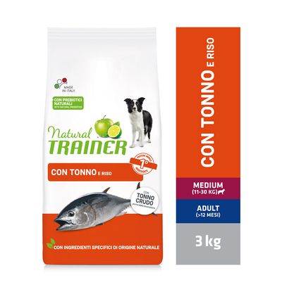 Natural Trainer Medium Adult mit Thunfisch und Reis