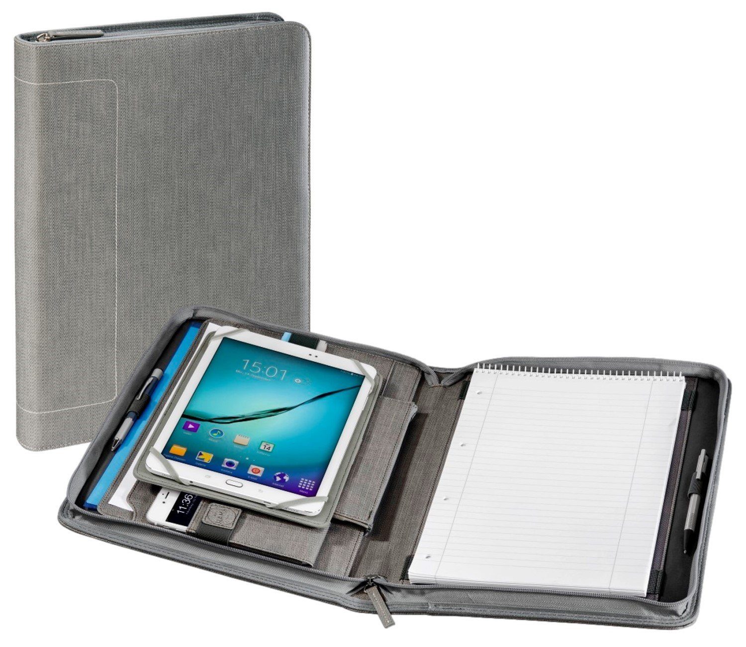 Hama Tablet-Hülle 3in1 Tablet-Organizer A4 Tasche Hülle, Business Case für 9,7