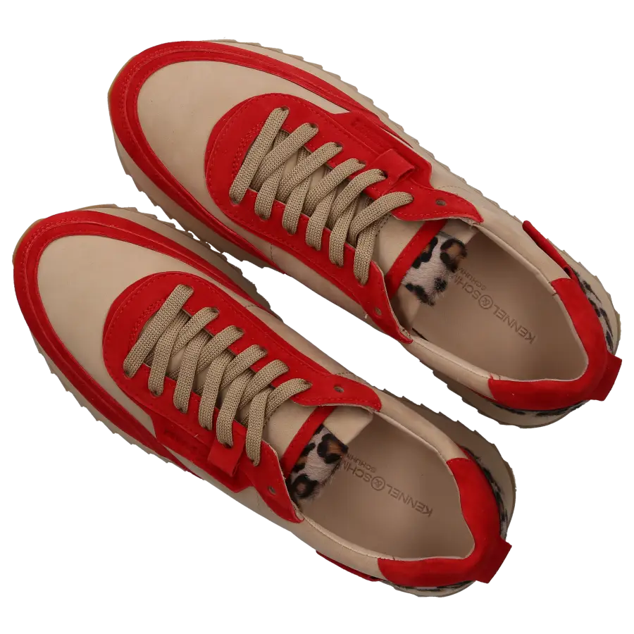 Kennel & Schmenger - Sneaker low OSAKA Veloursleder - rot