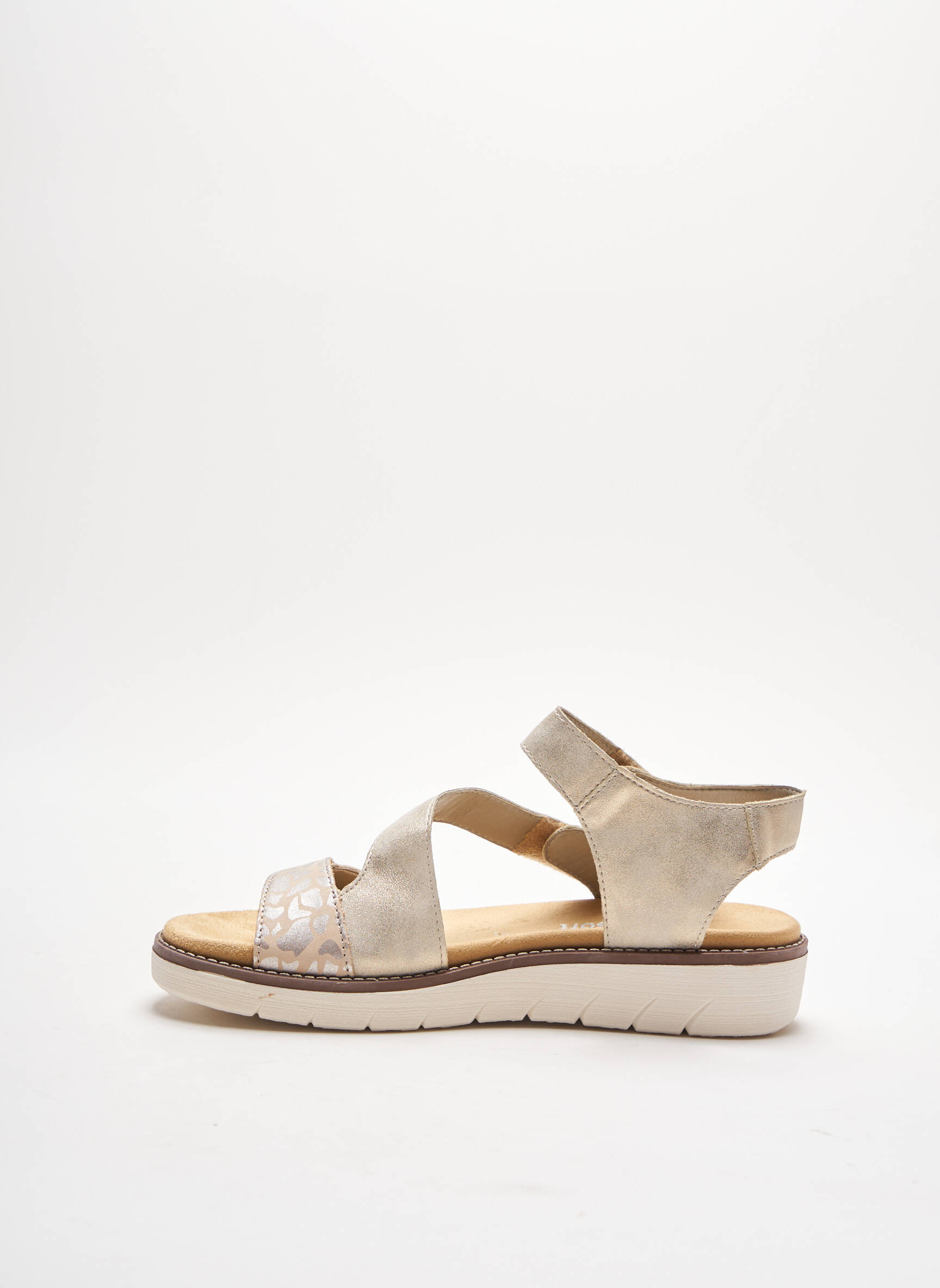 Remonte Sandales Nu Pieds Femme couleur beige
