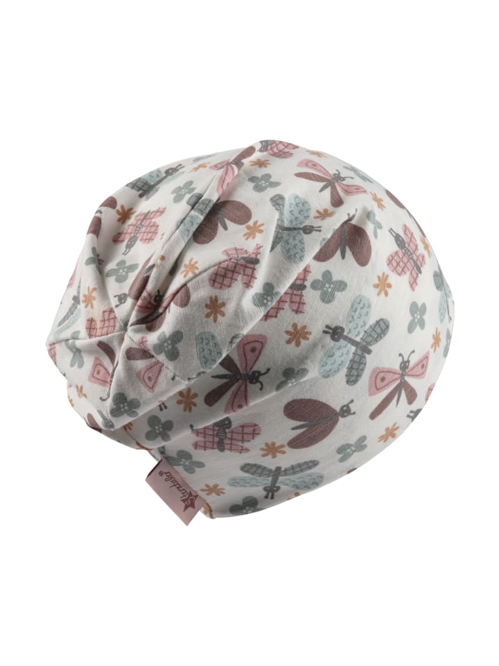 Sterntaler Slouch-Beanie Schmetterlinge in ecru günstig kaufen