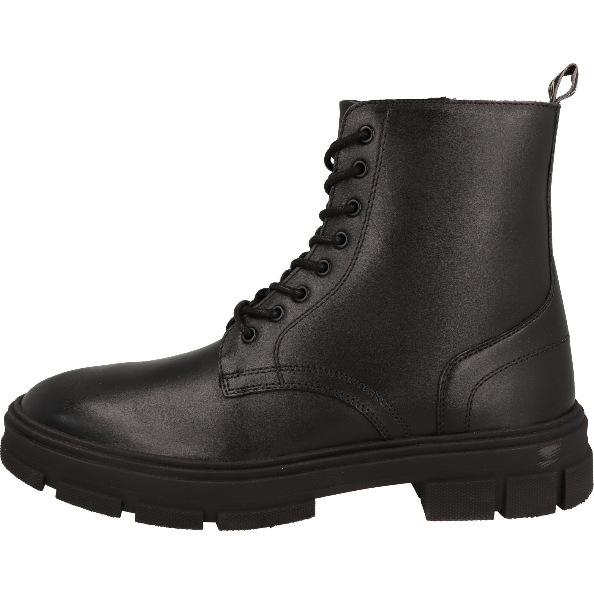 MARCO TOZZI by GMK 2-15201-41 Herren Schuhe Mode Boots Glattleder Schnürstiefel Reißverschluss