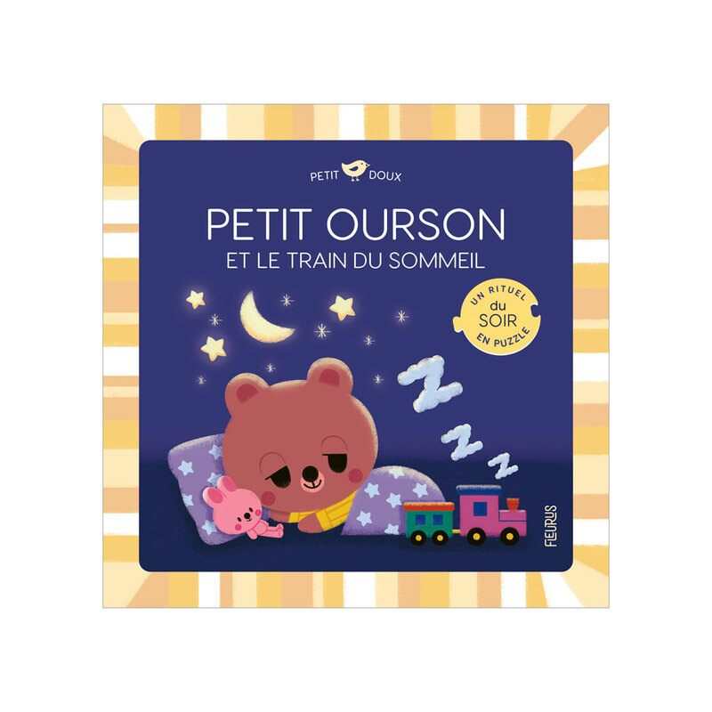 Livre Petit ourson et le train du somme - Fleurus