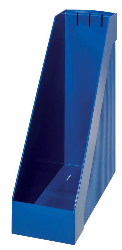 helit Stehsammler Linear Polystyrol Blau 10 x 27 x 29 cm