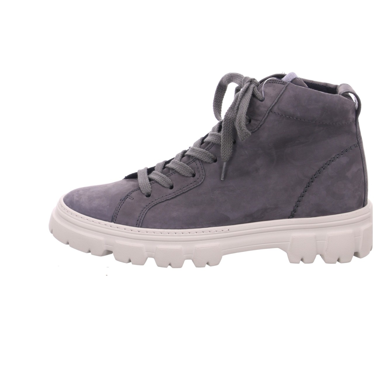 PAUL GREEN Stiefeletten grau Schnürstiefelette