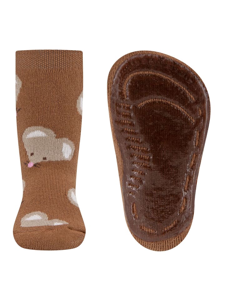 ewers Stoppersocken Mäuse in hell nougat günstig kaufen