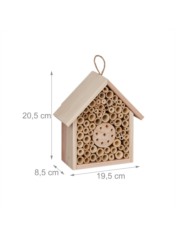 relaxdays Bienenhotel in Natur günstig kaufen onesize