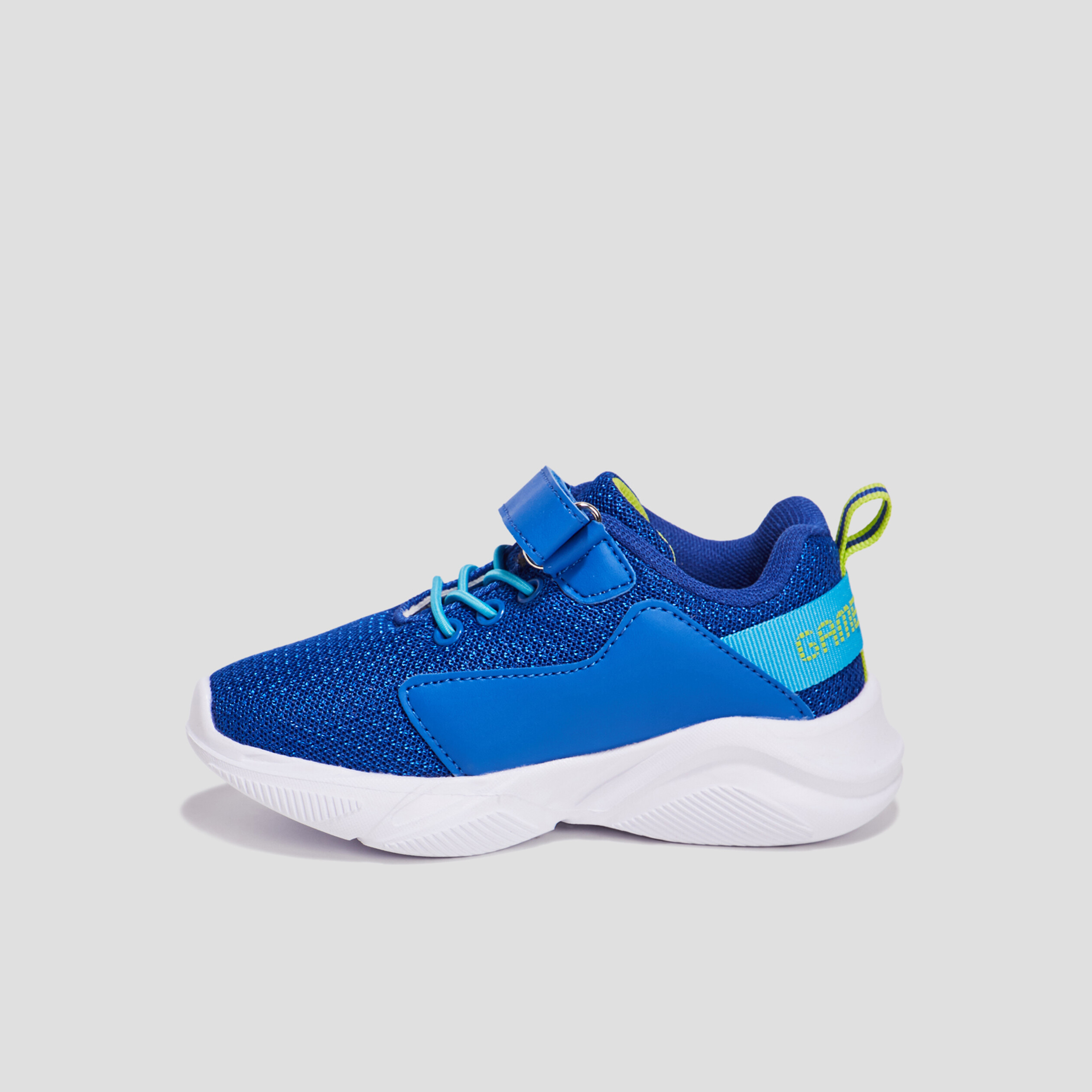 Baskets running à scratchs Liberto bleu garçon | La Halle