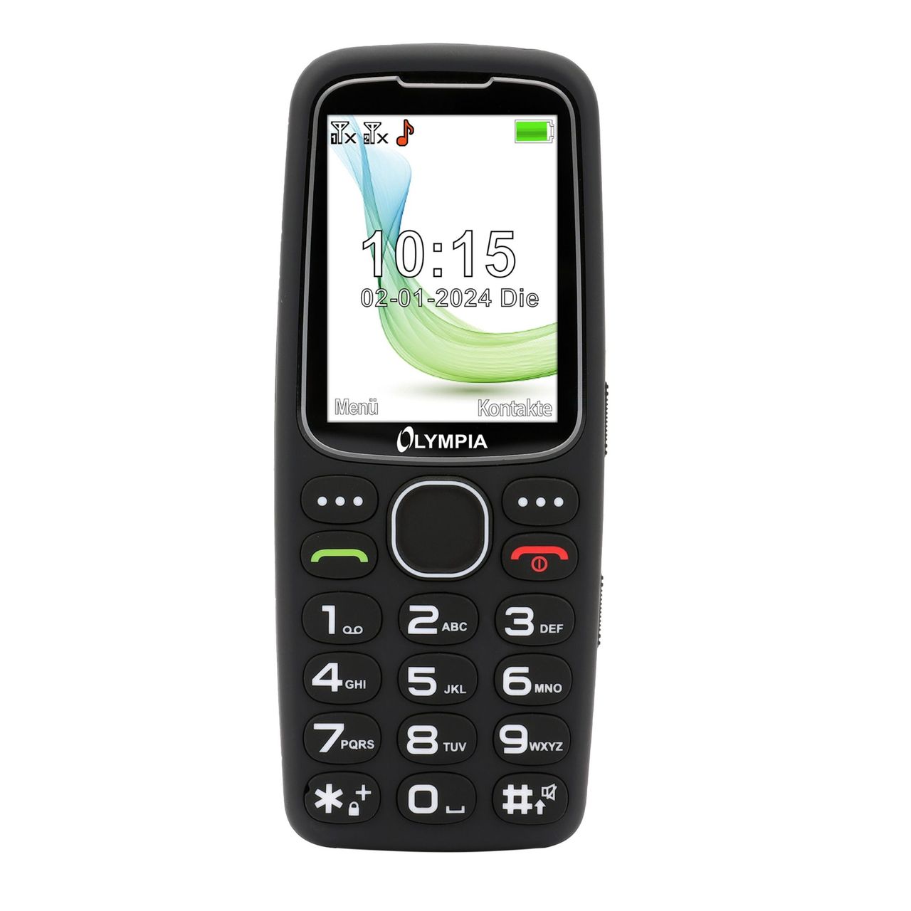 Olympia Mobiltelefon OLYMPIA STAR, schwarz