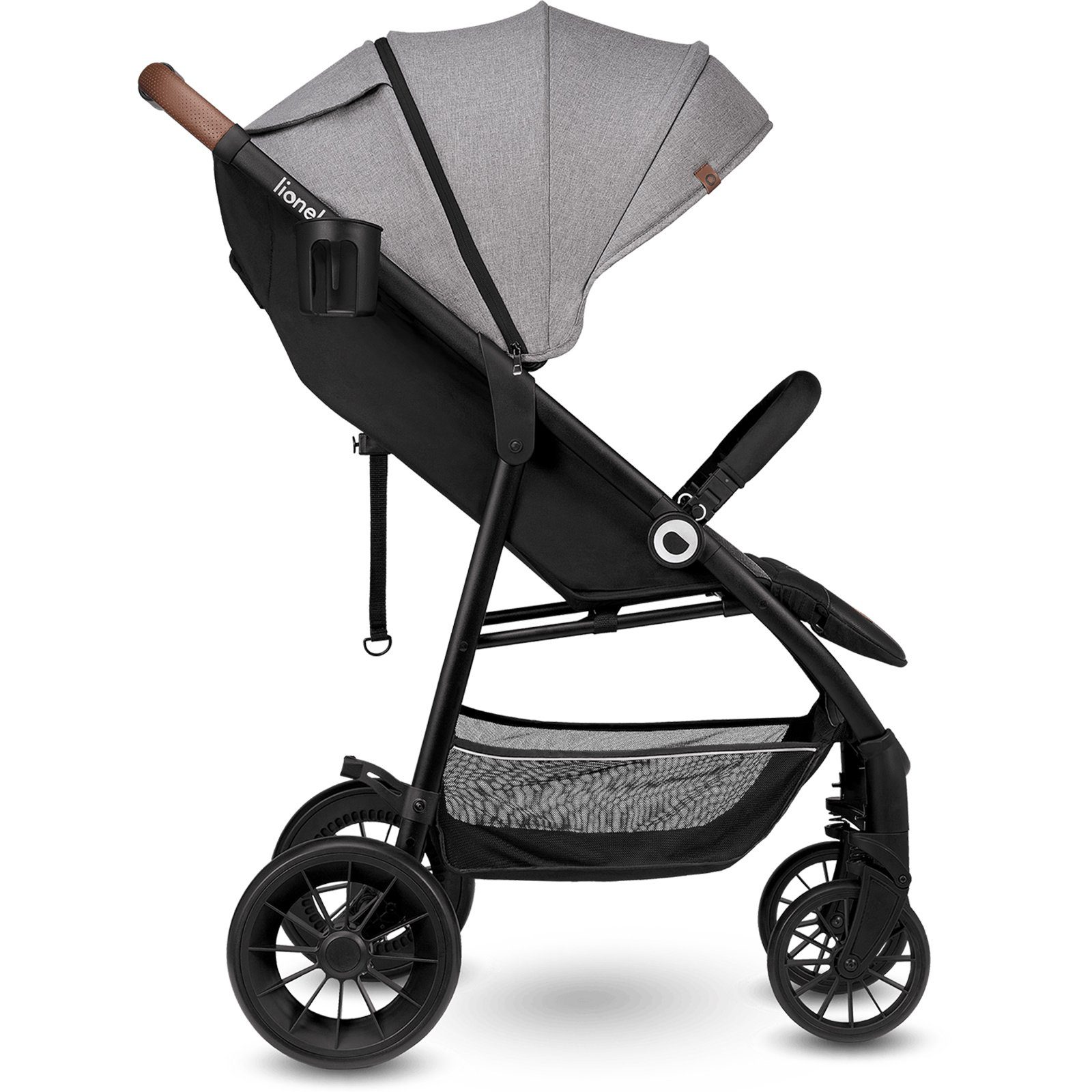 lionelo Kinder-Buggy Zoey, Moskitonetz Große EVA-Räder bis 15 Kg Sonnenschutz