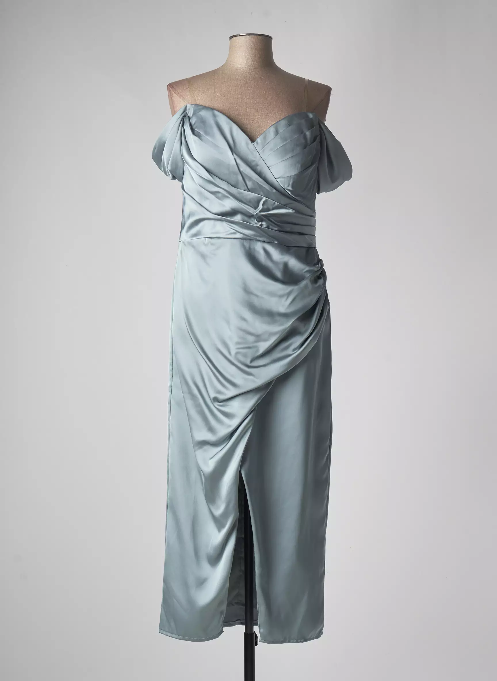 Juju Christine Robes Mi Longues Femme couleur gris