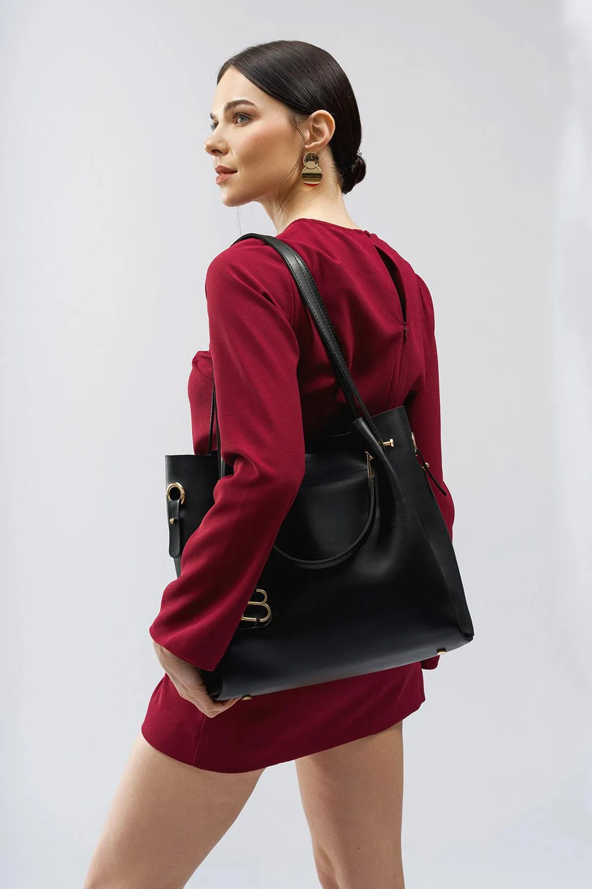 Lucky Bees  Damen Hand- und Schultertasche mit Innengeldbörse