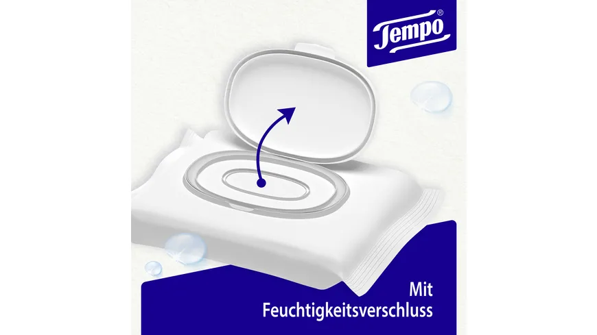 Tempo Feuchtes Toilettenpapier Sanft & Sensitiv Aloe Vera