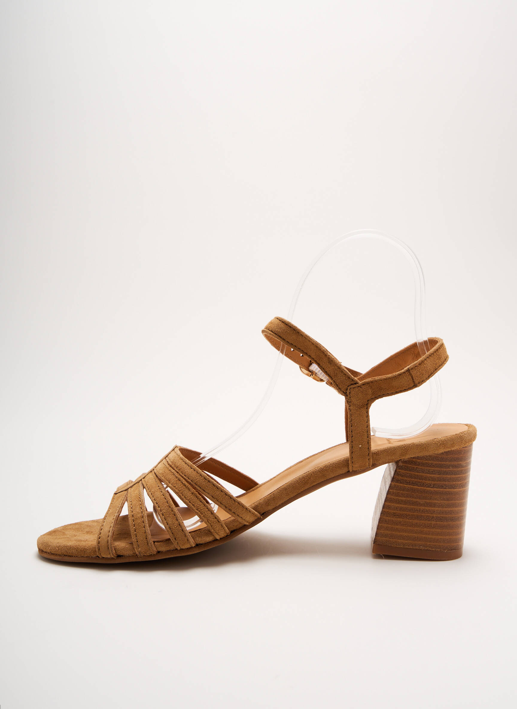 Aliwell Sandales Nu Pieds Femme couleur marron