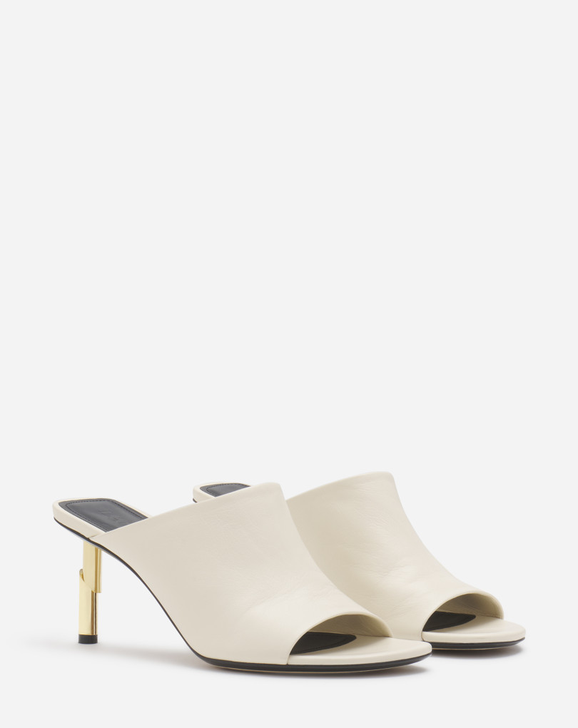 SANDALES MULES SEQUENCE BY LANVIN EN CUIR