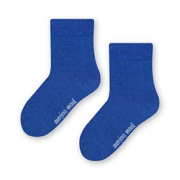 Steven kids ~ Strümpfe Merinowolle 3er Set ~ Blue