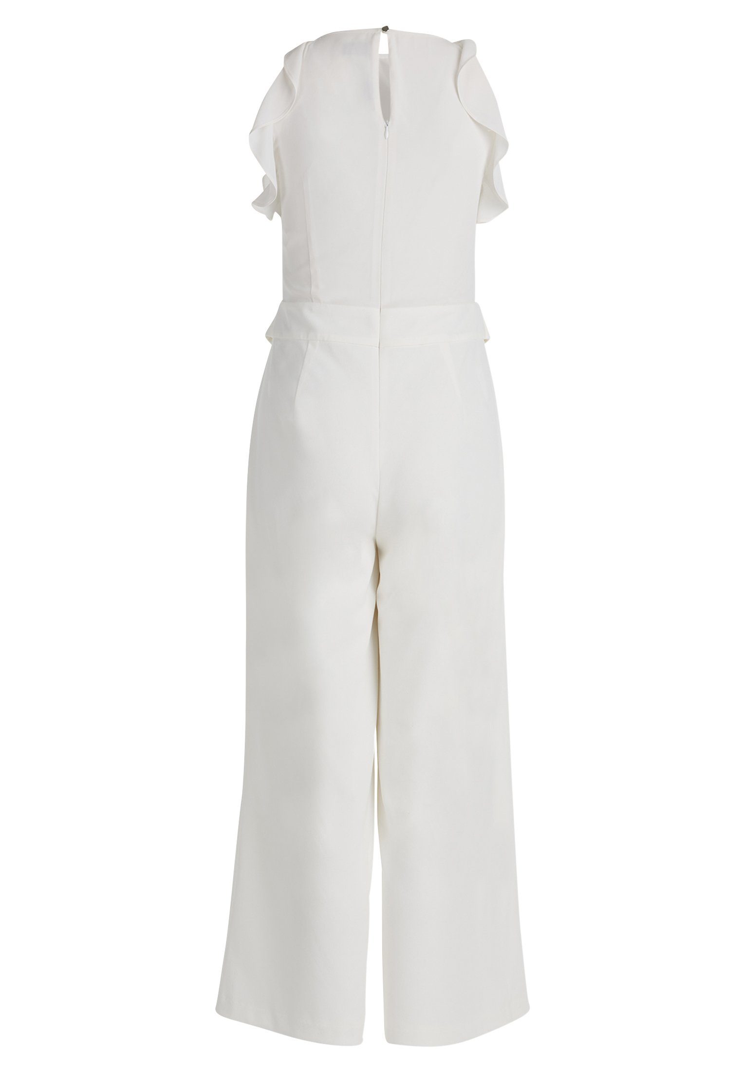 Vera Mont Jumpsuit mit Volant (1-tlg) Bindeband