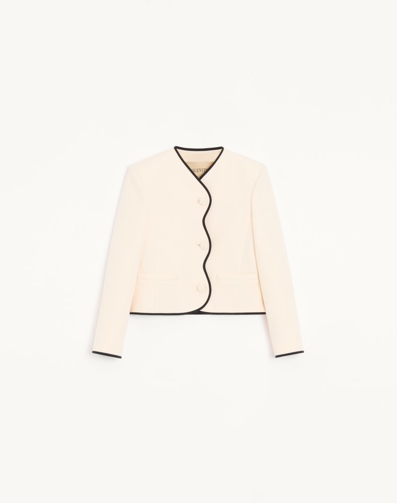 Jaqueta Crepe Couture