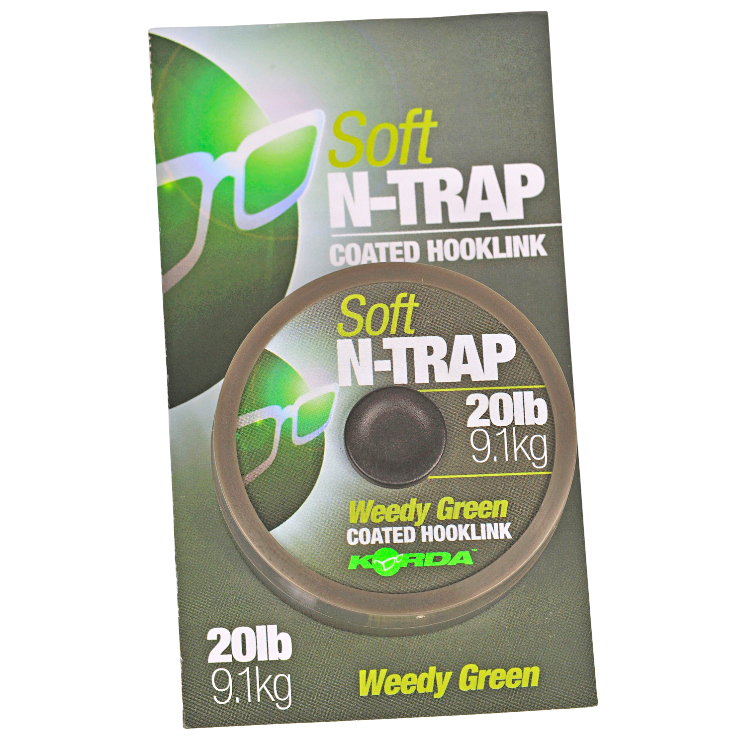 Korda Soft N-Trap Coated Hooklink (krautgrün)