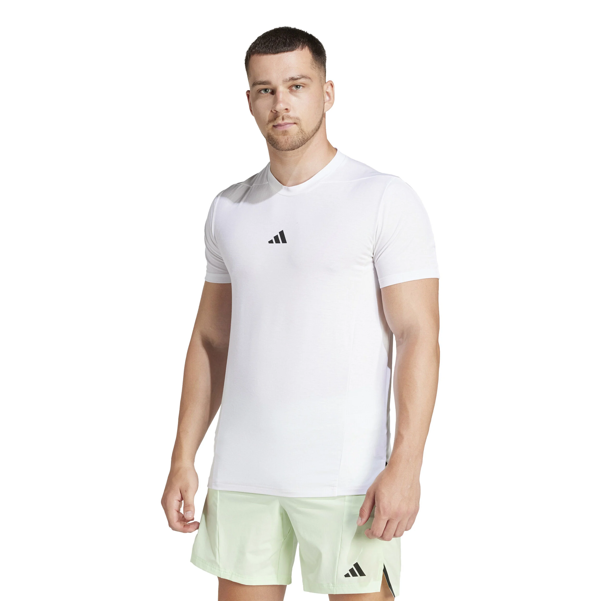 D4T T-Shirt Herren - Weiß
