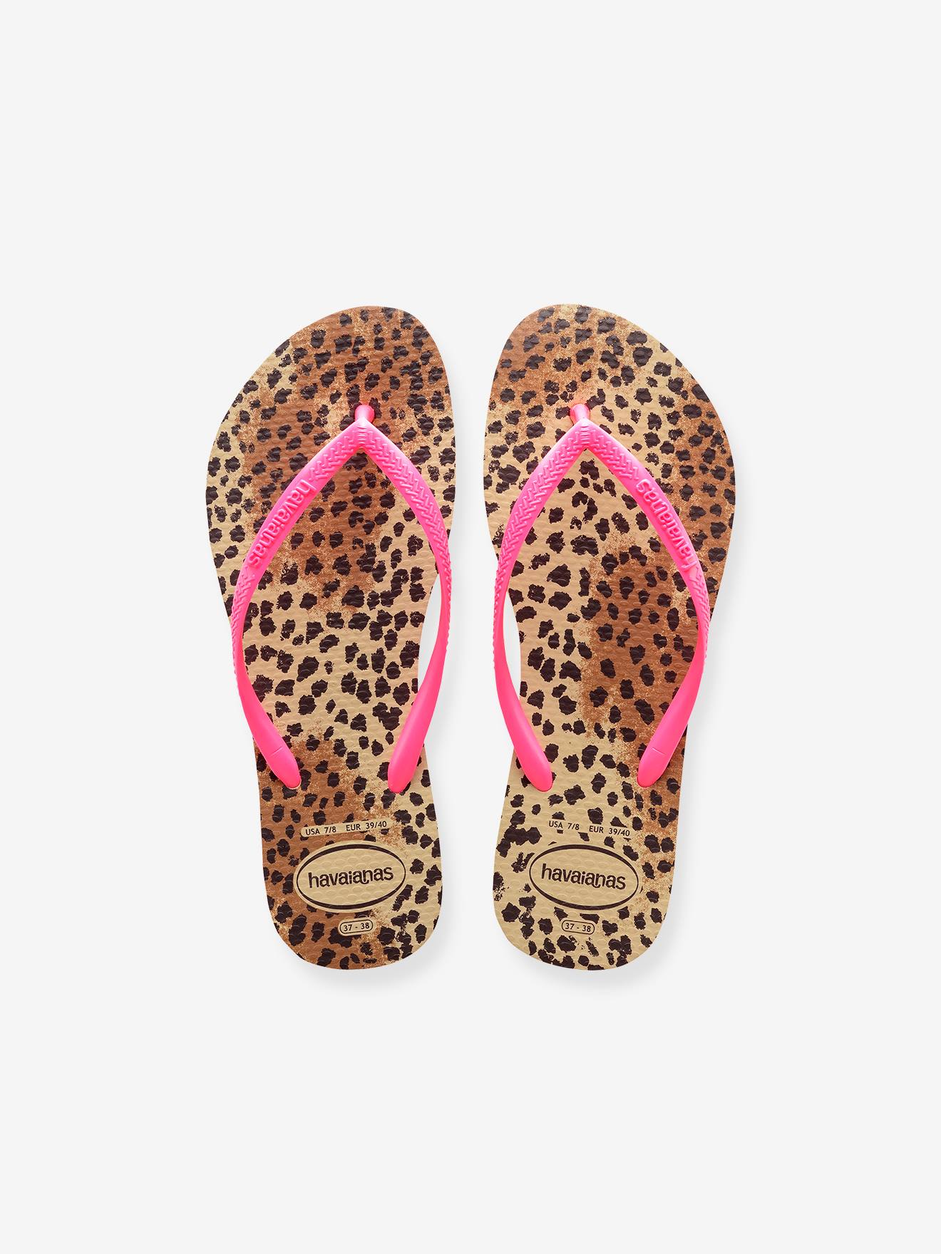 Tongs enfant Slim Animal Sand HAVAIANAS gris