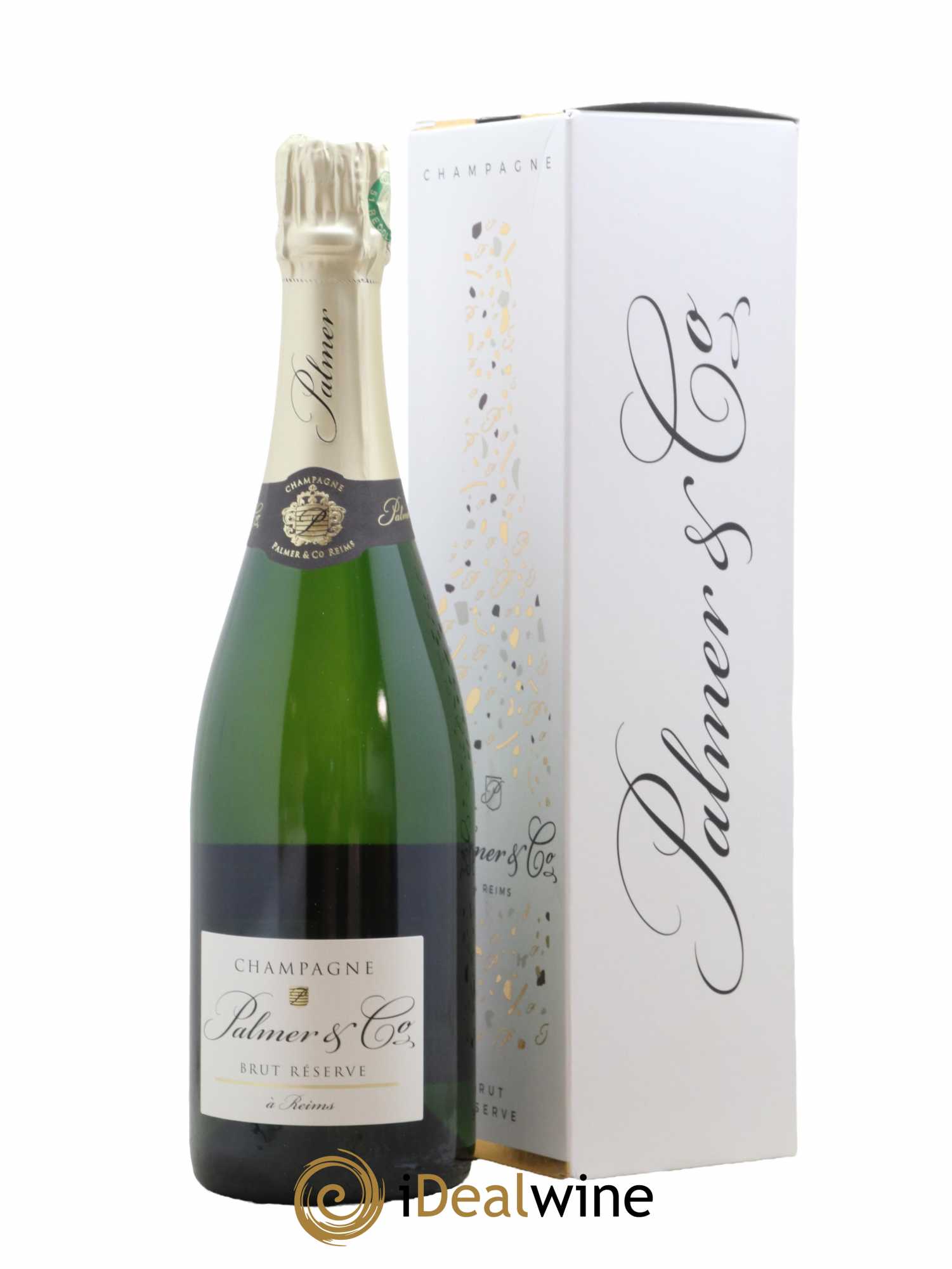 Champagne Brut Réserve Palmer & Co  - Lot de 1 Bouteille