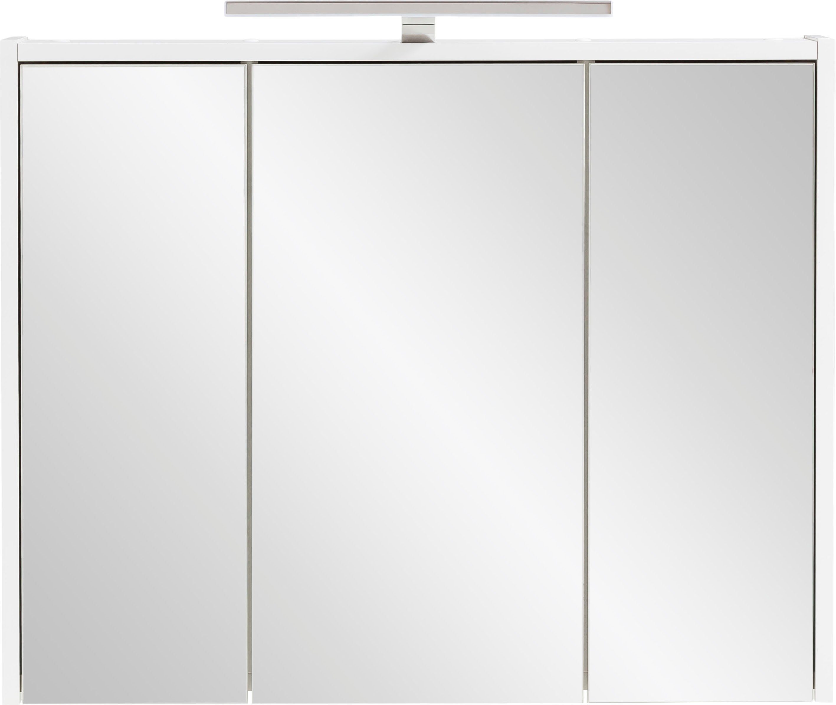 INOSIGN Spiegelschrank List Breite 74,5 cm Badschrank mit viel Stauraum