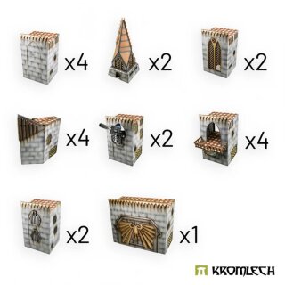 Kromlech - Heresy Era: Imperial Fortress Wall Siege Set