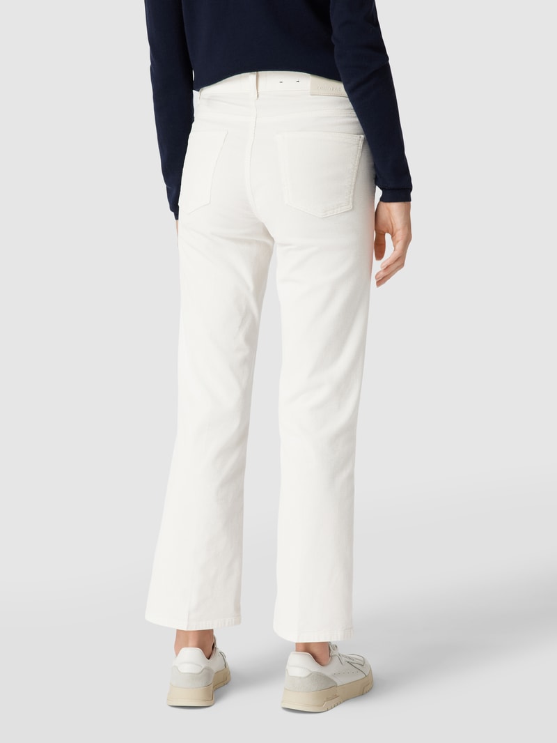 Cordhose im 5-Pocket-Design Modell 'PARIS' in offwhite