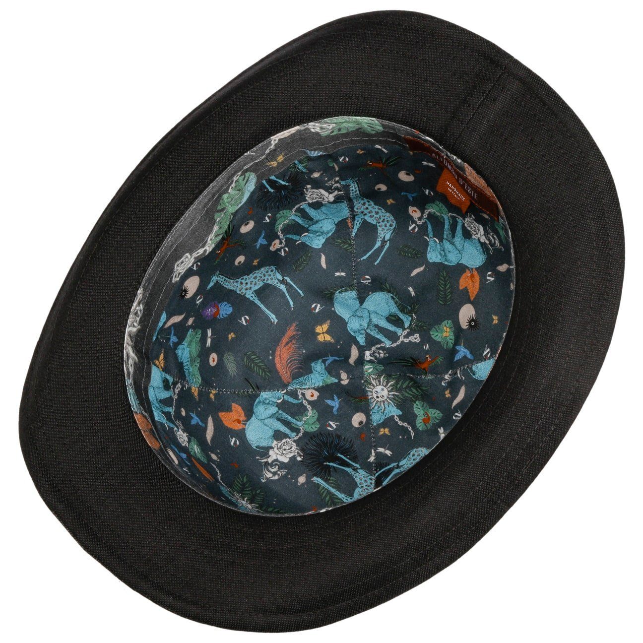 Alfonso D´Este Outdoorhut (1-St) Bowler mit Futter, Made in Italy