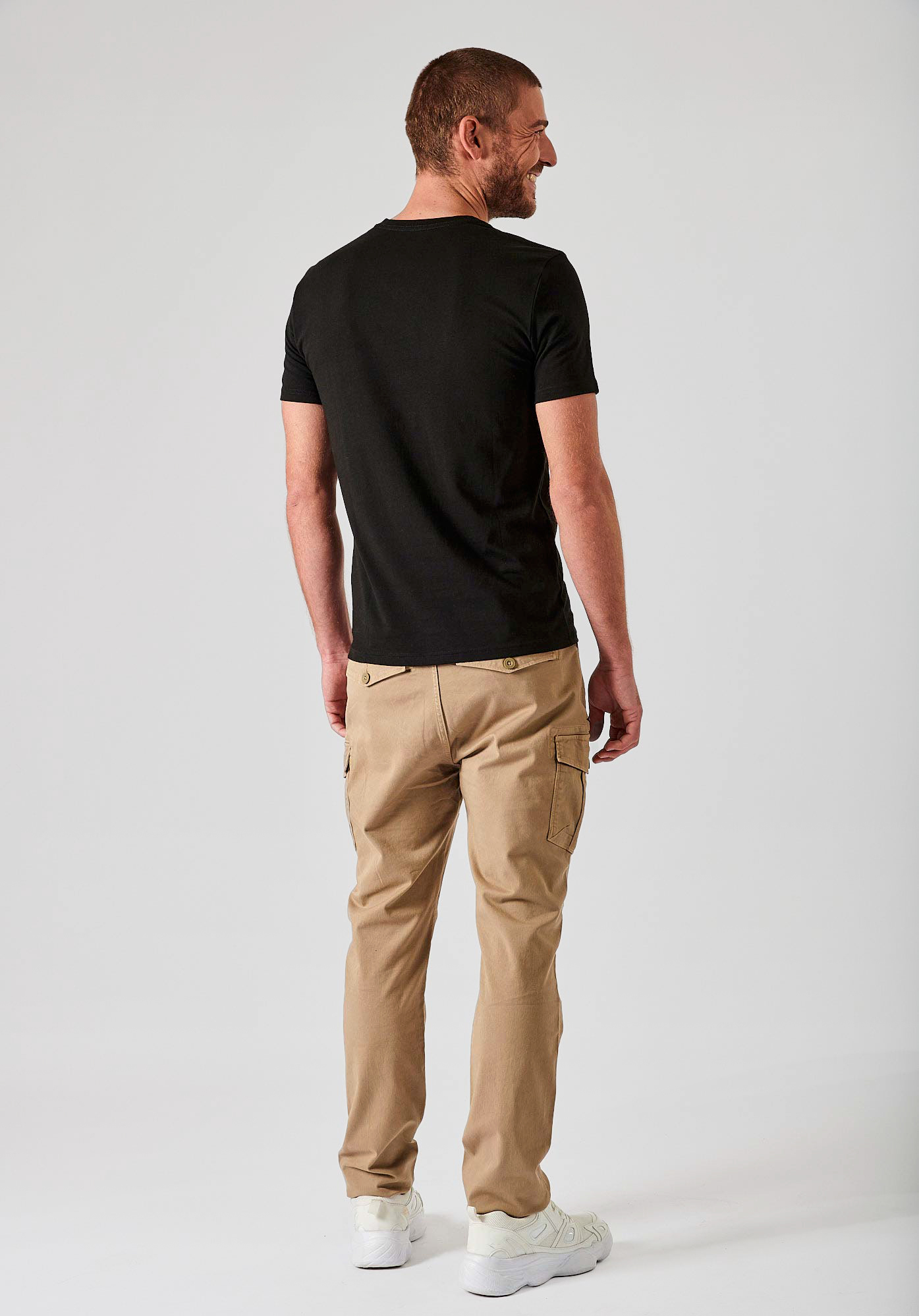 BRAD   T-shirt noir homme