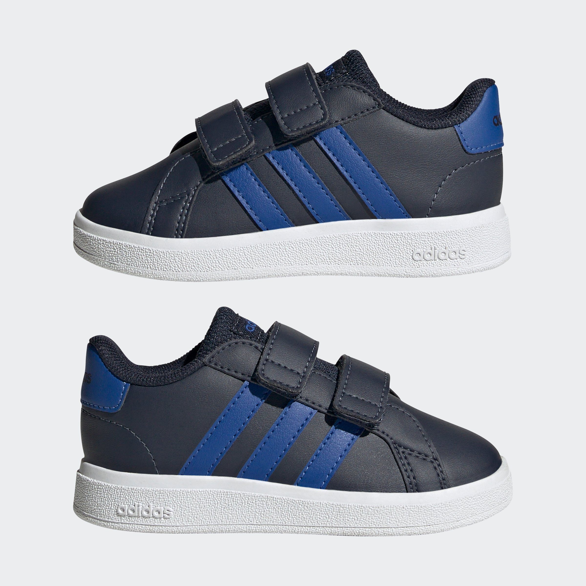 adidas Sportswear GRAND COURT LIFESTYLE HOOK AND LOOP Sneaker Design auf den Spuren des adidas Superstar