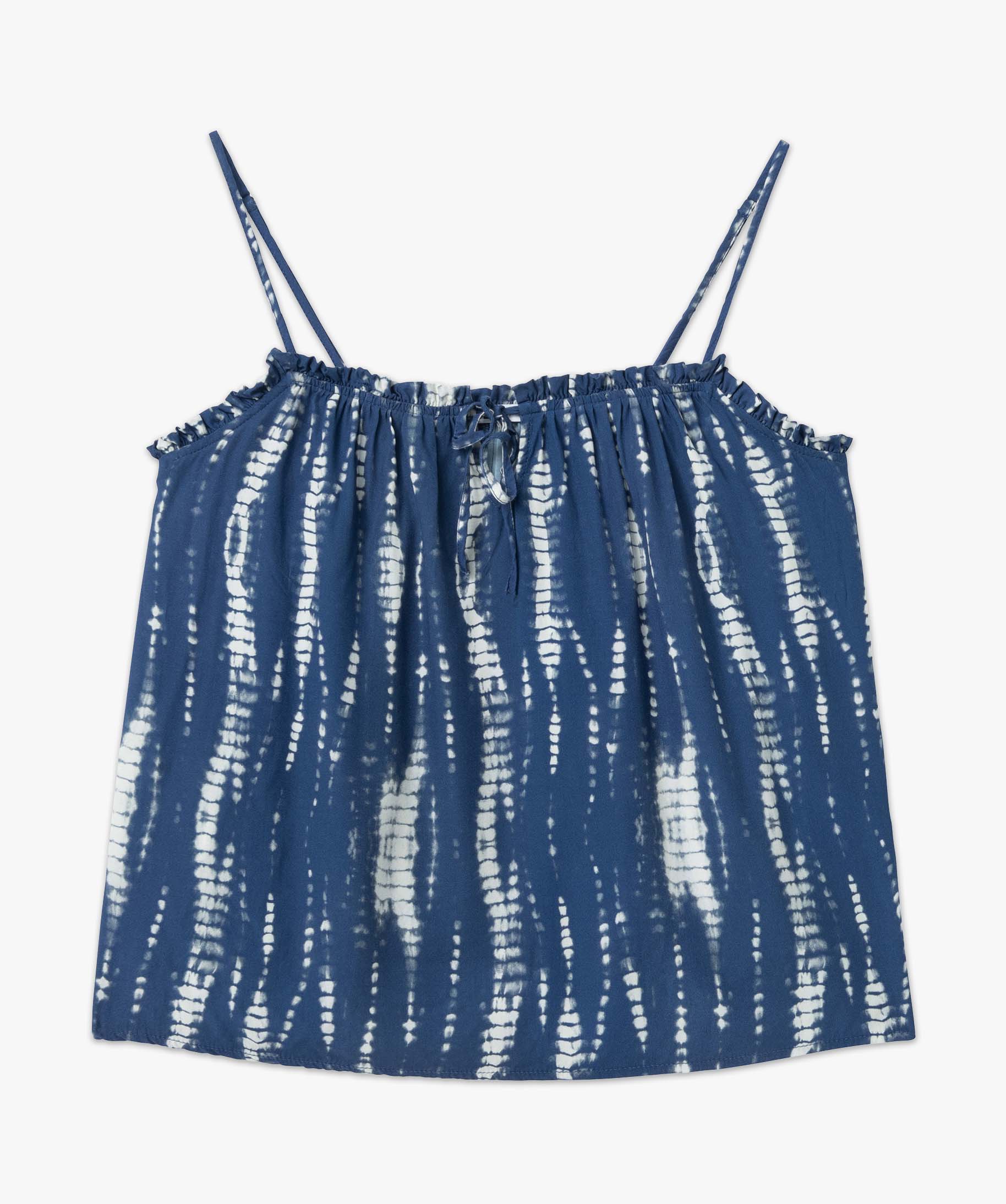 Blouse femme à bretelles fines imprime | GEMO