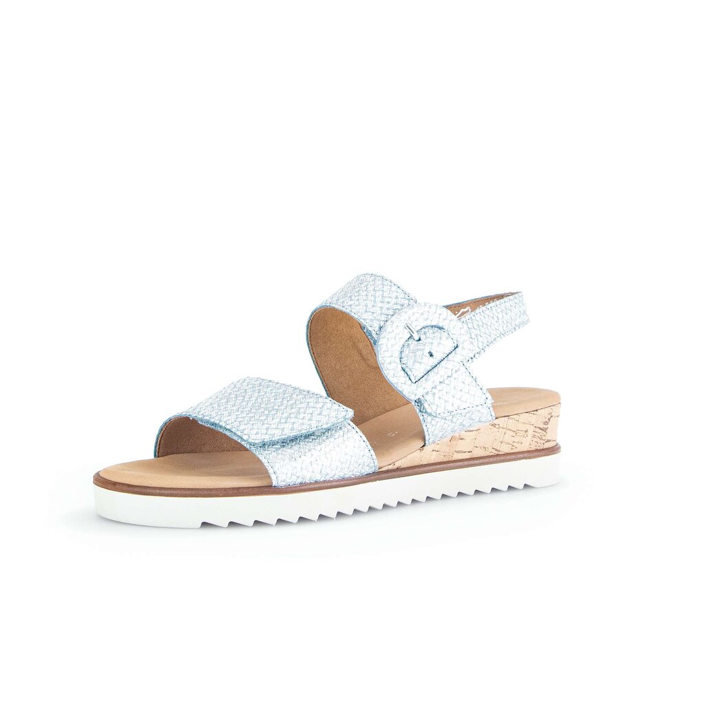 Gabor comfort Keilsandalette blau