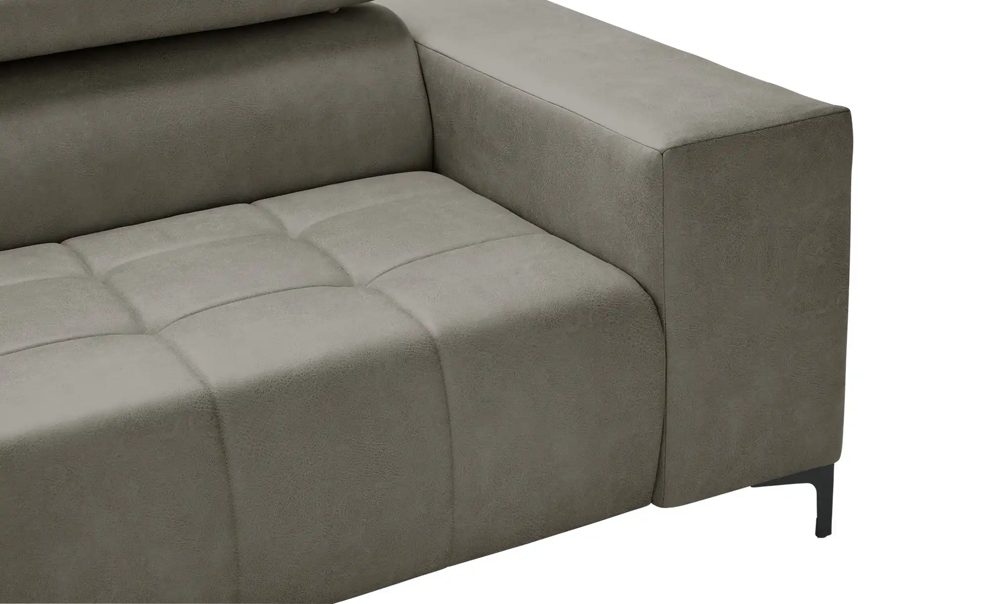 Twist Ecksofa aus Mikrofaser Caro