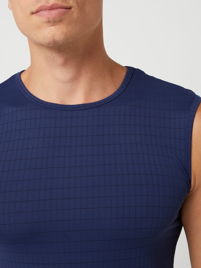 Tanktop mit Stretch-Anteil in marineblau