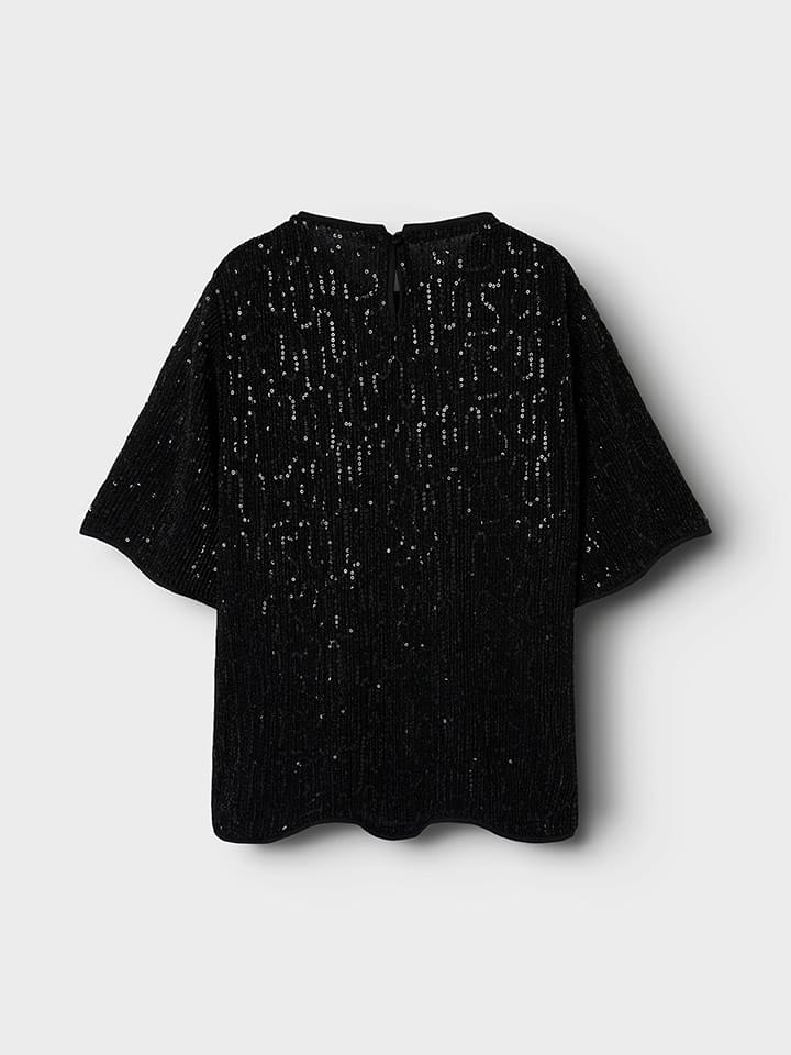 name it Pailletten-Bluse 