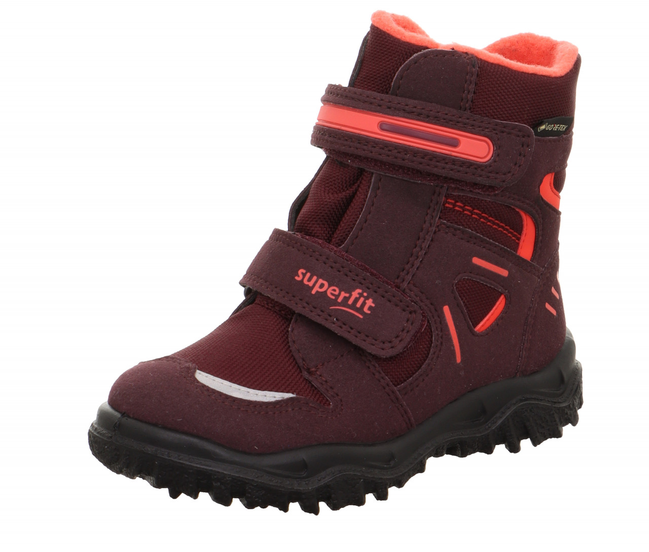 HUSKY - Rot Boots mit Klettverschluss