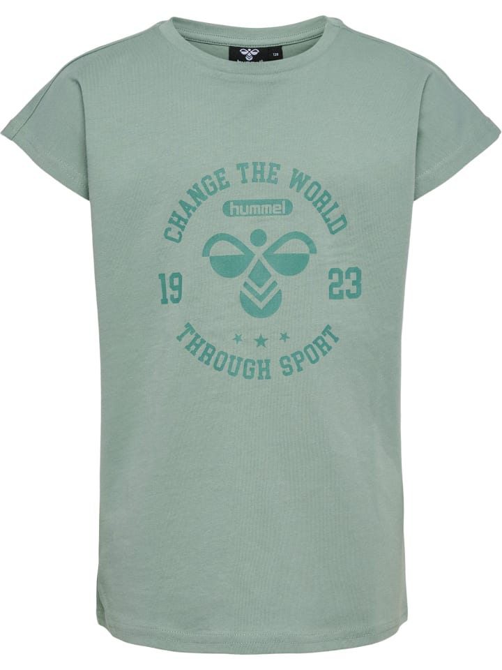 Hummel Hummel T-Shirt Hmlmalin Mädchen in CHINOIS GREEN günstig kaufen