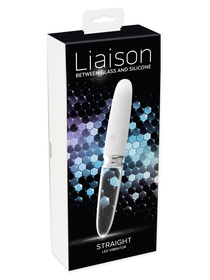 Liaison Vibrator Straight LED Vibrator in weiß günstig kaufen 17,6 cm