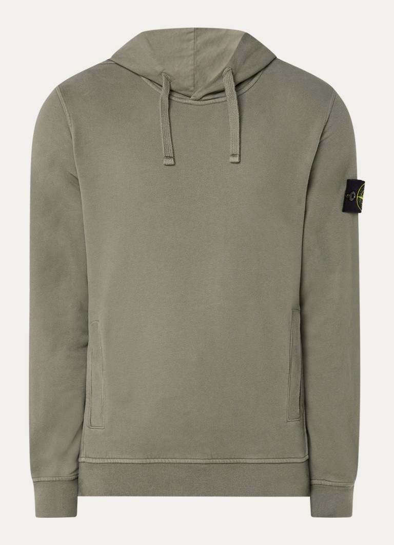 Stone Island 60820 felpa hoodie with logo