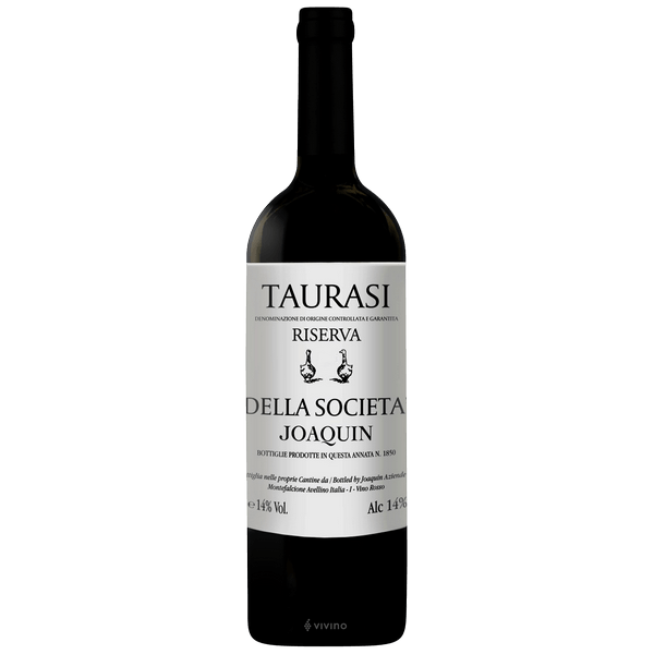JoaquinDella Societa Taurasi Riserva 2015