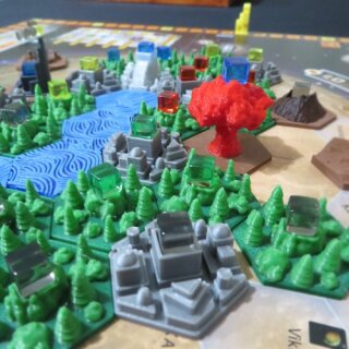 Forest Tiles for Terraforming Mars - 25 Pieces