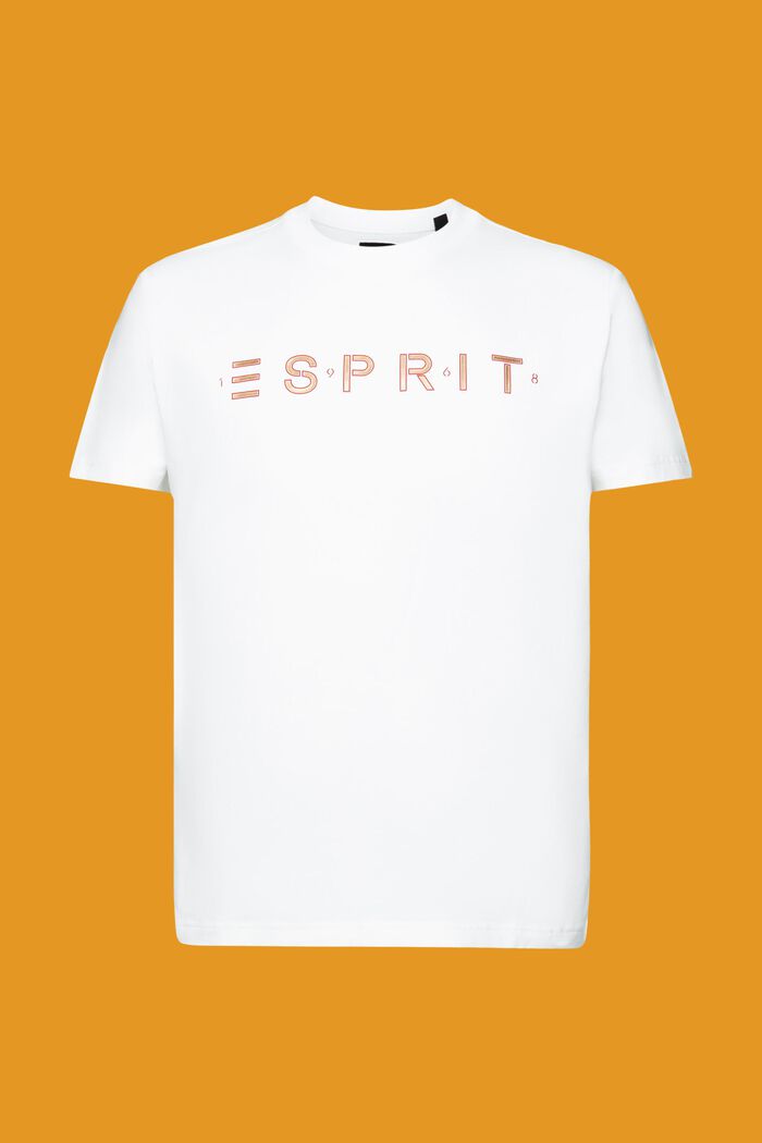 Logo-T-Shirt aus Baumwolljersey