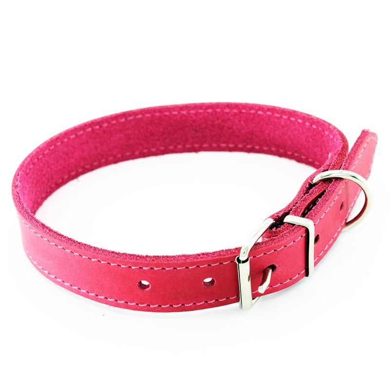 Heim Halsband mit Ziernaht, pink zu TOP-Preisen