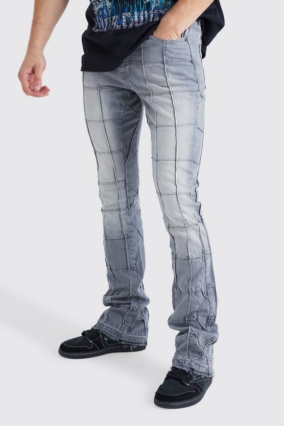Tall Slim-Fit Schlagjeans